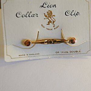 Antique 14k Gold Shirt Collar Bar